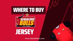 Where to buy Bengaluru Bulls Jersey, Kit, T-shirt, and Merchandise for PKL Season 9: Bengaluru Bulls Jersey Buy Online