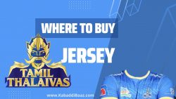 Where to buy Tamil Thalaivas Jersey, Kit, T-shirt, and Merchandise for PKL Season 9: Tamil Thalaivas Jersey Buy Online