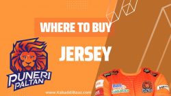 Where to buy Puneri Paltan Jersey, Kit, T-shirt, and Merchandise for PKL Season 10: Puneri Paltan Jersey Buy Online