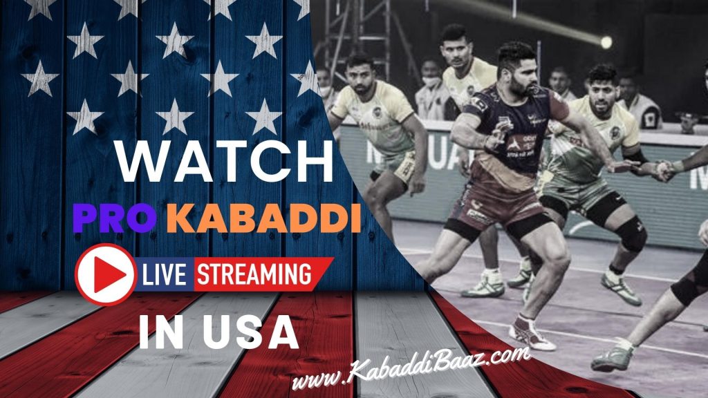 where to watch pro kabaddi matches in united states for free