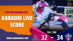 kabaddi live score